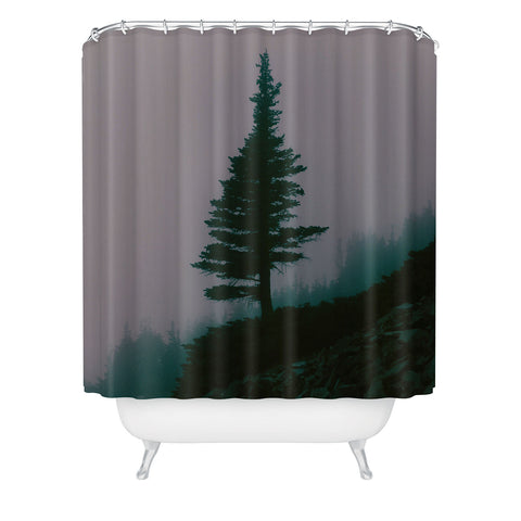 Hannah Kemp Lone Tree Shower Curtain