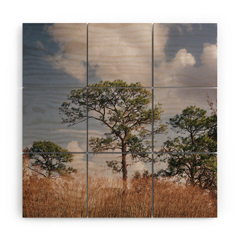 Hannah Kemp Longleaf Pine Wood Wall Mural