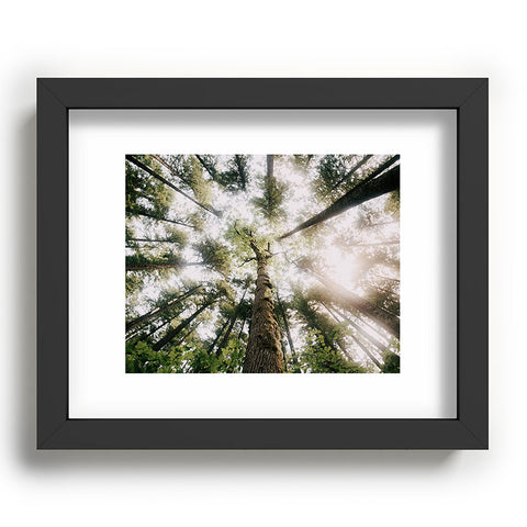 Hannah Kemp Looking Up Recessed Framing Rectangle