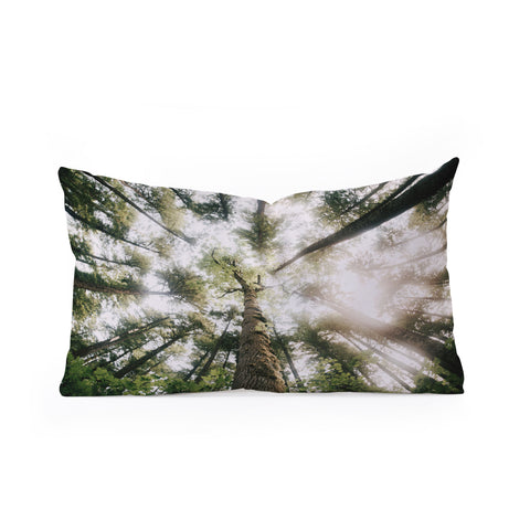 Hannah Kemp Looking Up Oblong Throw Pillow
