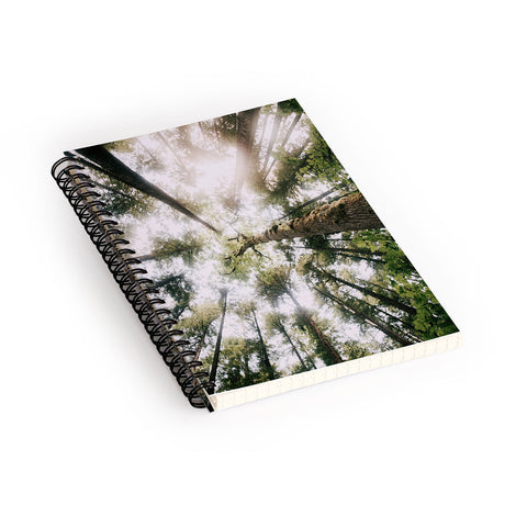 Hannah Kemp Looking Up Spiral Notebook