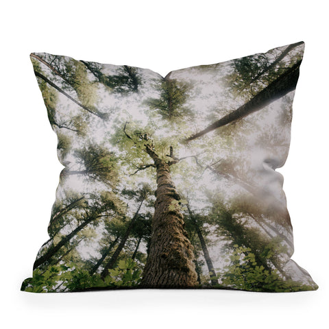 Hannah Kemp Looking Up Throw Pillow