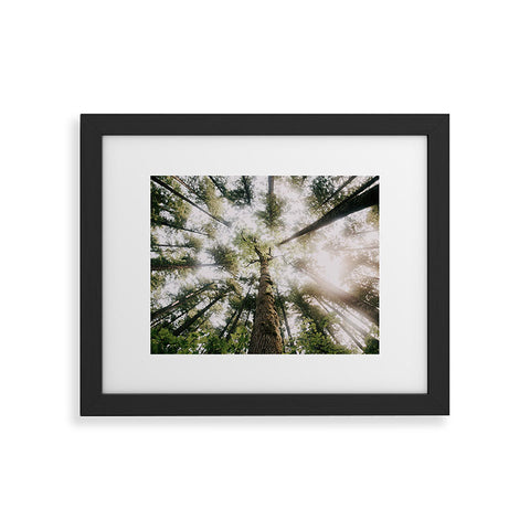 Hannah Kemp Looking Up Framed Art Print