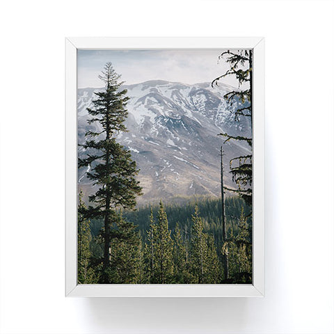 Hannah Kemp Loowit Framed Mini Art Print