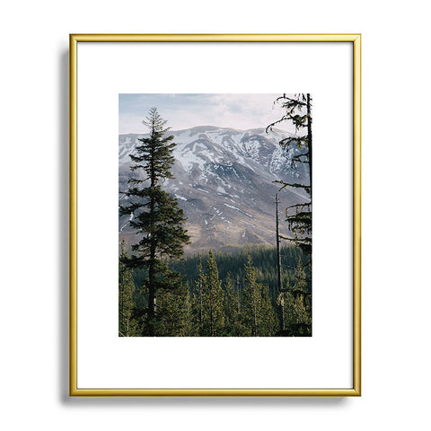 Hannah Kemp Loowit Metal Framed Art Print