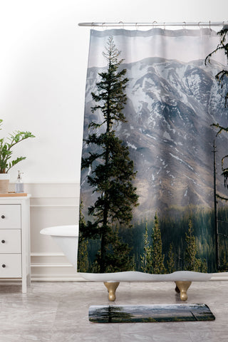 Hannah Kemp Loowit Shower Curtain And Mat