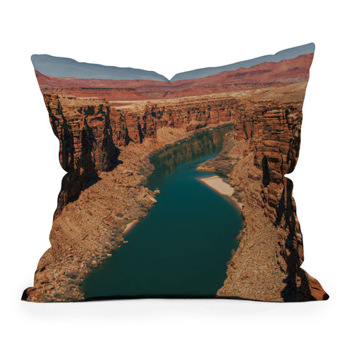 Hannah Kemp Marble Canyon Throw Pillow