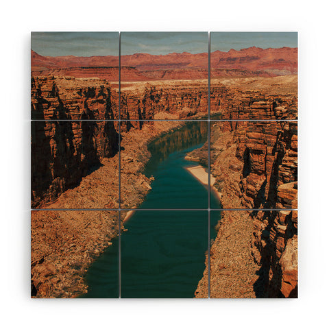 Hannah Kemp Marble Canyon Wood Wall Mural