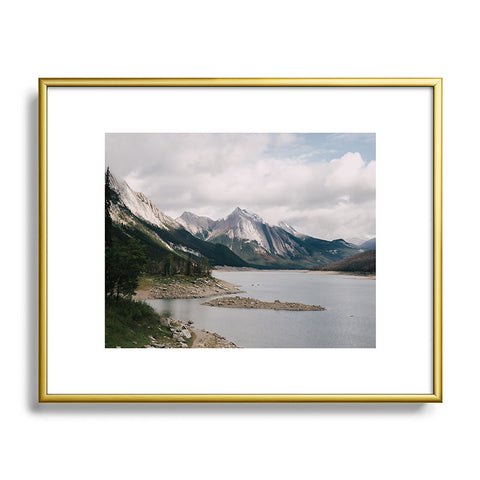 Hannah Kemp Medicine Lake Metal Framed Art Print