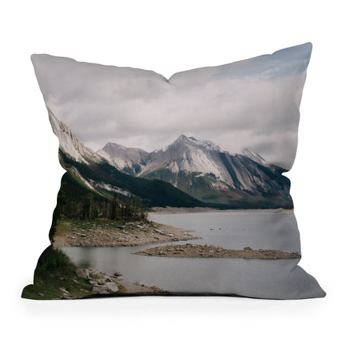 Hannah Kemp Medicine Lake Throw Pillow