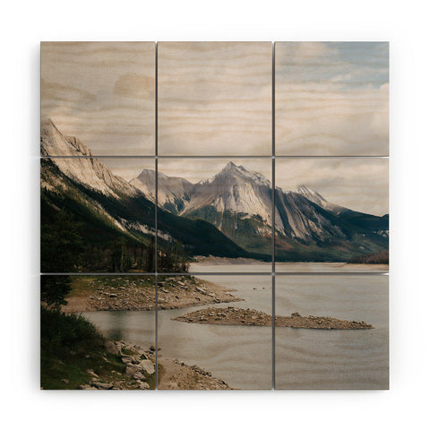 Hannah Kemp Medicine Lake Wood Wall Mural