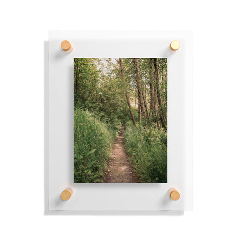 Hannah Kemp Mellow Trail Floating Acrylic Print