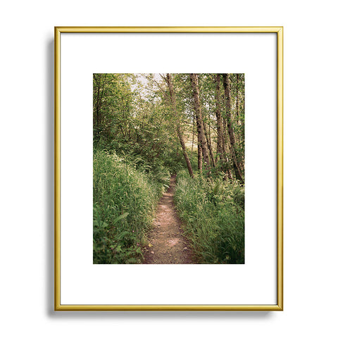 Hannah Kemp Mellow Trail Metal Framed Art Print