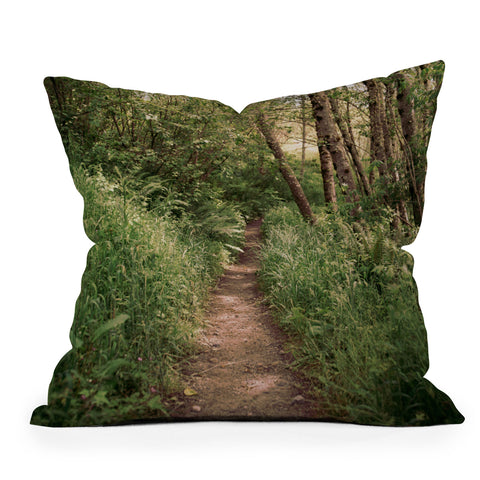 Hannah Kemp Mellow Trail Throw Pillow