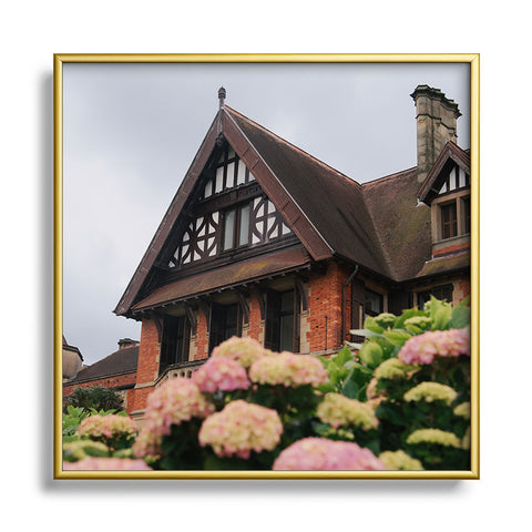 Hannah Kemp Miramar Palace Square Metal Framed Art Print