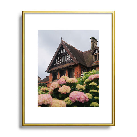 Hannah Kemp Miramar Palace Metal Framed Art Print