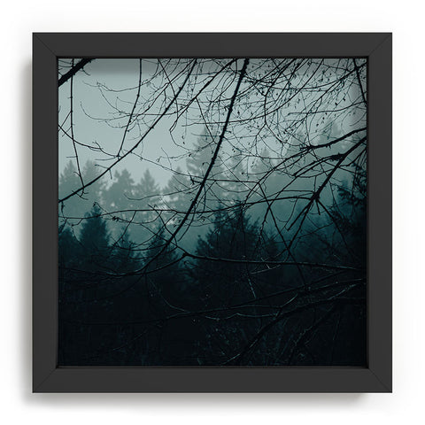 Hannah Kemp Moody Blue Forest Recessed Framing Square