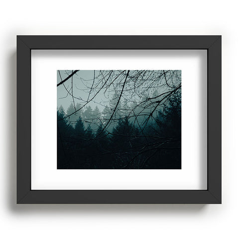 Hannah Kemp Moody Blue Forest Recessed Framing Rectangle