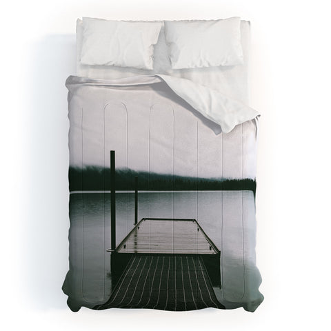 Hannah Kemp Moody Lake Dock Comforter