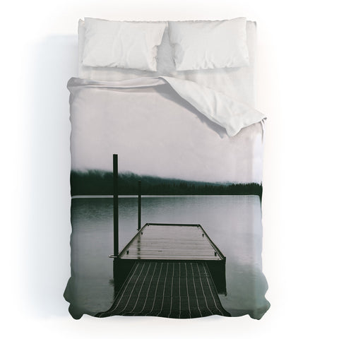 Hannah Kemp Moody Lake Dock Duvet Cover