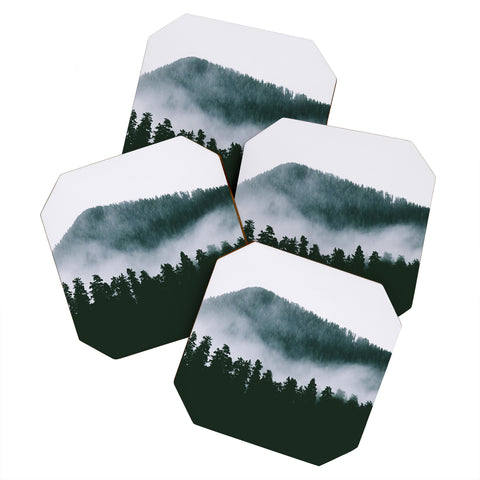 Hannah Kemp Moody Landscape Coaster Set