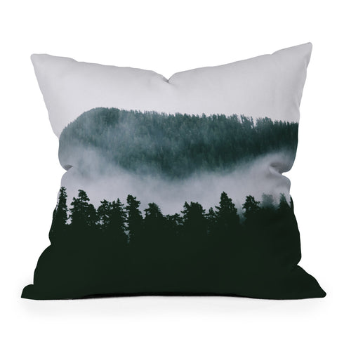 Hannah Kemp Moody Landscape Outdoor Throw Pillow