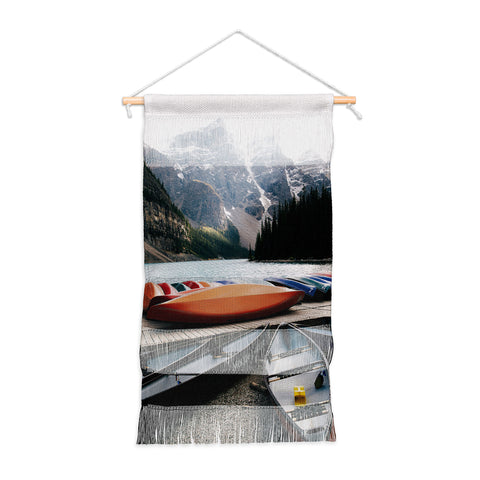 Hannah Kemp Moraine Canoes Wall Hanging Portrait