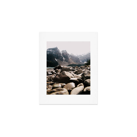 Hannah Kemp Moraine Rocks Art Print