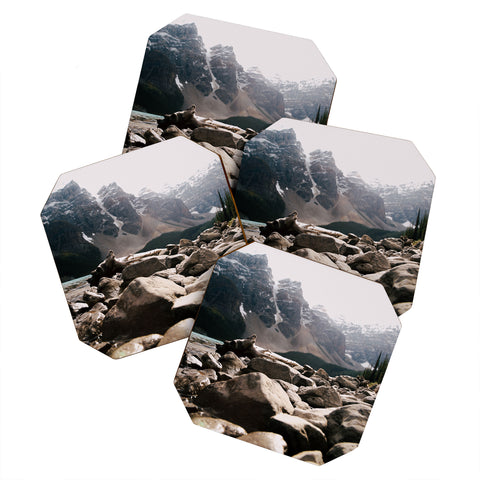 Hannah Kemp Moraine Rocks Coaster Set