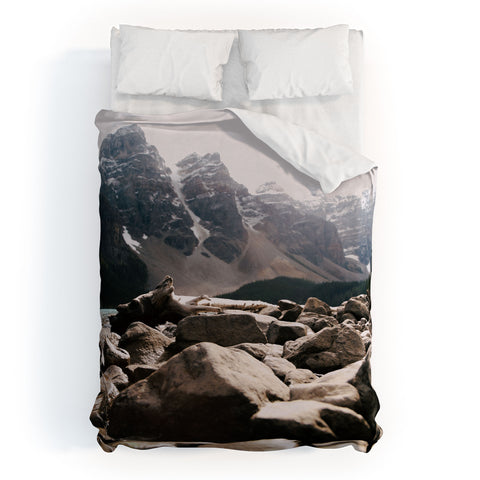 Hannah Kemp Moraine Rocks Duvet Cover