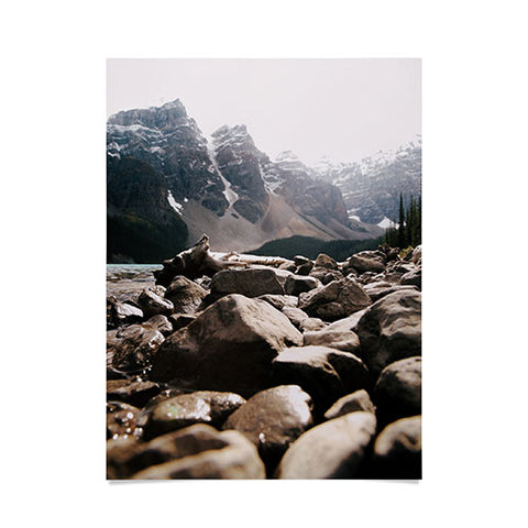 Hannah Kemp Moraine Rocks Poster