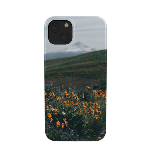 Hannah Kemp Mount Hood Blooms II Phone Case
