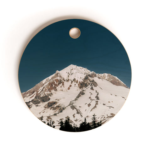 Hannah Kemp Mount Hood Cutting Board Round