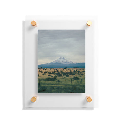 Hannah Kemp Mount Jefferson Floating Acrylic Print
