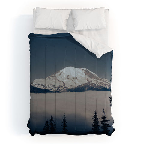 Hannah Kemp Mount Rainier Comforter