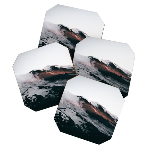 Hannah Kemp Mount Rainier III Coaster Set
