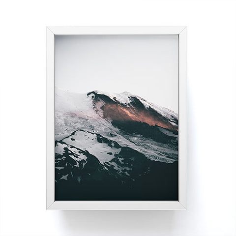 Hannah Kemp Mount Rainier III Framed Mini Art Print