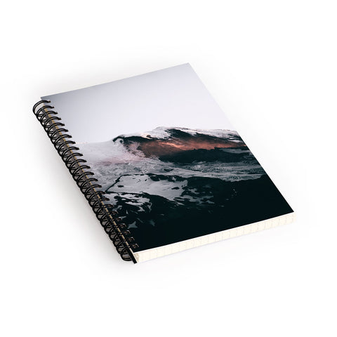 Hannah Kemp Mount Rainier III Spiral Notebook