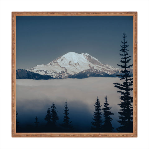 Hannah Kemp Mount Rainier Square Tray