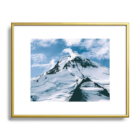 Hannah Kemp Mount Redoubt Metal Framed Art Print