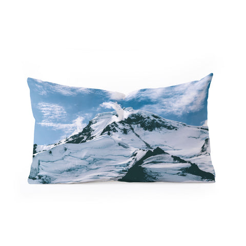Hannah Kemp Mount Redoubt Oblong Throw Pillow
