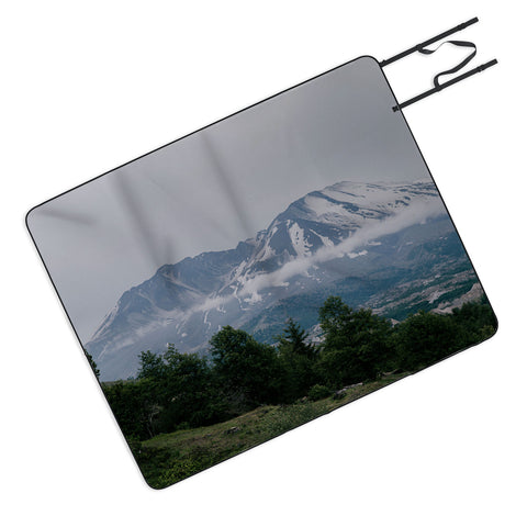 Hannah Kemp Mount Saint Helens Picnic Blanket