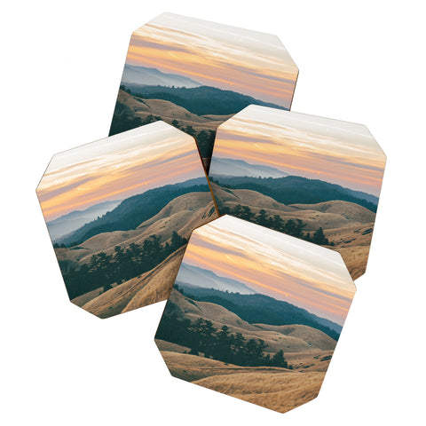 Hannah Kemp Mount Tam Coaster Set
