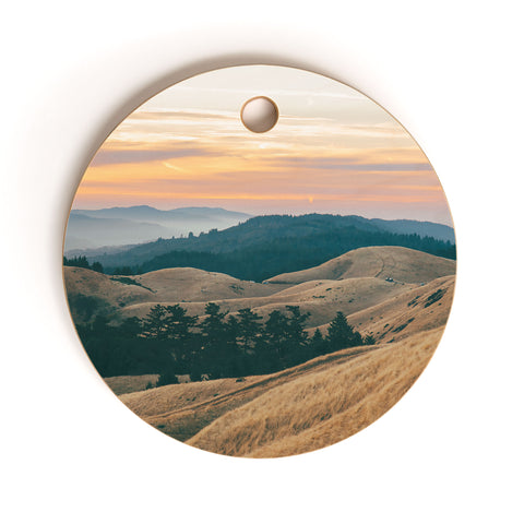 Hannah Kemp Mount Tam Cutting Board Round