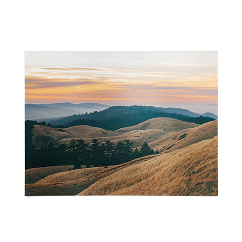 Hannah Kemp Mount Tam Poster