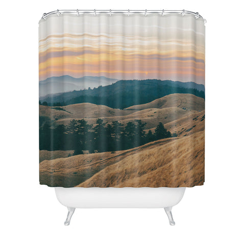 Hannah Kemp Mount Tam Shower Curtain