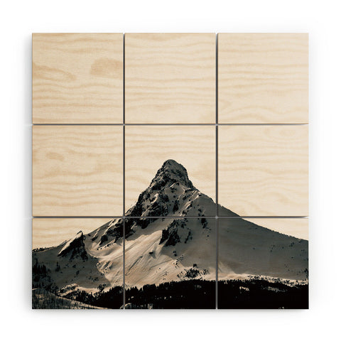 Hannah Kemp Mount Washington Wood Wall Mural