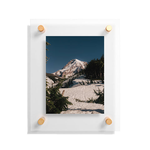 Hannah Kemp Mountain Backcountry Floating Acrylic Print
