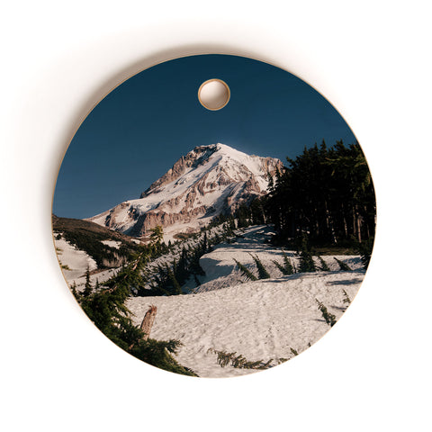 Hannah Kemp Mountain Backcountry Cutting Board Round
