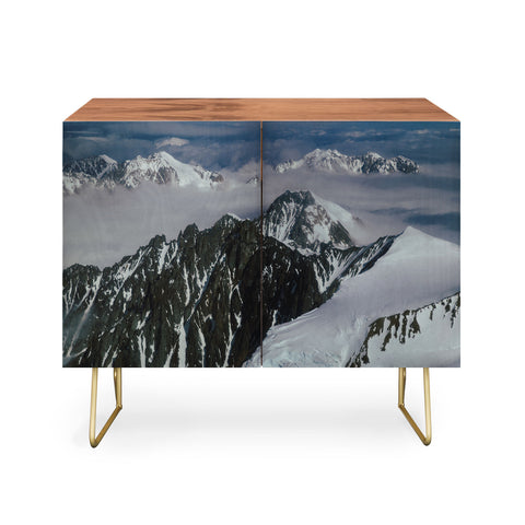 Hannah Kemp Mountain Landscape Credenza